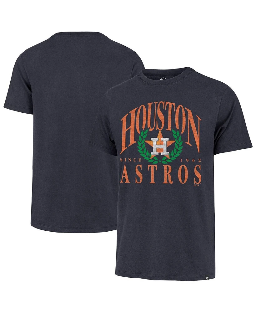 '47 Brand Men's Navy Houston Astros Pitchout Franklin T-Shirt