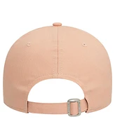 New Era Women's Pink As Roma Wordmark 9FORTY Adjustable Hat
