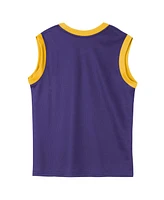 Nike Preschool 2-Piece Purple Los Angeles Lakers Mesh Tank Top and Shorts Set
