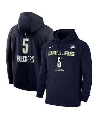 Nike Men's Paige Bueckers Navy Dallas Wings 2025 Wnba Draft Explorer Edition Name Number Pullover Hoodie