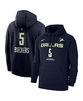 Nike Men's Paige Bueckers Navy Dallas Wings 2025 Wnba Draft Explorer Edition Name Number Pullover Hoodie