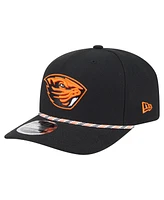 New Era Men's Black Oregon State Beavers Game Day Multi-Rope 9SEVENTY Stretch-Snap Hat