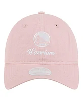 New Era Women's Pink Golden State Warriors Gameday Preppy 9TWENTY Adjustable Hat
