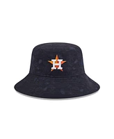 New Era Big Boys and Girls Navy Houston Astros 2025 Spring Training All Over Print Bucket Hat