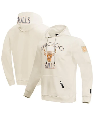 Pro Standard Men's Cream Chicago Bulls 2024/25 City Edition Pullover Hoodie