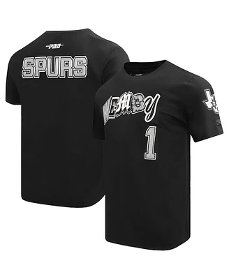 Pro Standard Men's Victor Wembanyama Black San Antonio Spurs City Ransom T-Shirt