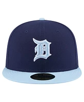 New Era Men's Navy/Light Blue Detroit Tigers Color Pack 2-Tone 59FIFTY Fitted Hat