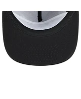 New Era Men's Black San Antonio Spurs Team Text Golfer Snapback Hat
