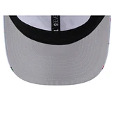 New Era Men's Light Blue/Gray San Antonio Spurs Adventure Aloha Pattern 9SEVENTY Stretch Snap Hat