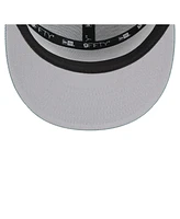 New Era Men's New York Knicks Adventure Denim Split Panel 9FIFTY Snapback Trucker Hat
