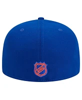 New Era Men's Royal Edmonton Oilers Core 59FIFTY Fitted Hat