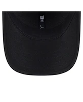 New Era Big Boys and Girls Black Chicago White Sox Player Replica 9FORTY Adjustable Hat
