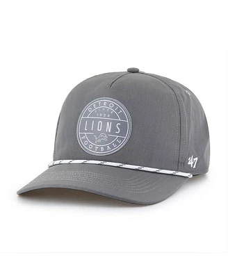'47 Brand Men's Gray Detroit Lions Suburbia Hitch Adjustable Hat
