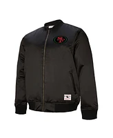 Mitchell & Ness Men's and Women's Black San Francisco 49ers Excellence Collection Icon Full-Zip Jacket