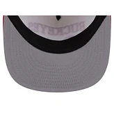 New Era Men's White Ohio State Buckeyes Collegiate 9FIFTY A-Frame Snapback Hat