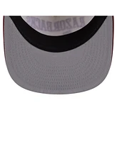 New Era Men's White Arkansas Razorbacks Collegiate 9FIFTY A-Frame Snapback Hat