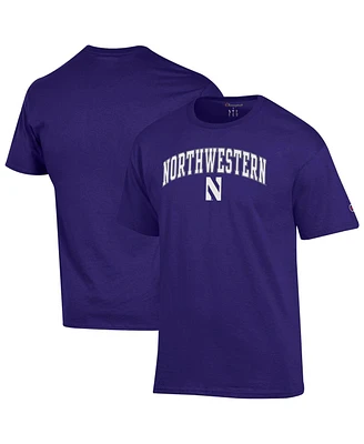 Champion Men's Purple Northwestern Wildcats Arch Over Logo T-Shirt