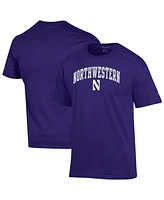 Champion Men's Purple Northwestern Wildcats Arch Over Logo T-Shirt