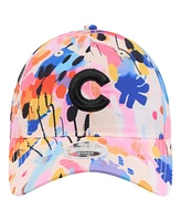 New Era Women's White Chicago Cubs Watercolor 9TWENTY Adjustable Hat