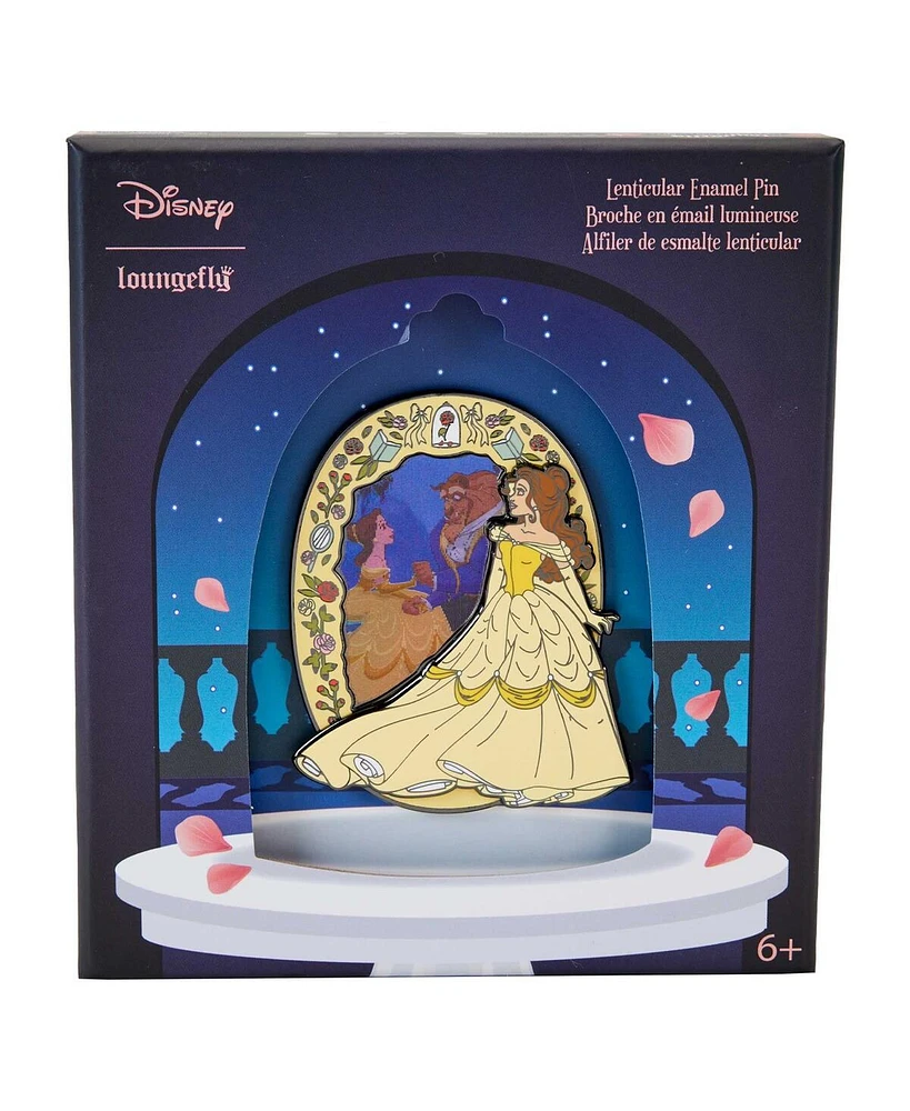 Loungefly Belle Beauty and the Beast Lenticular Pin
