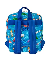 Loungefly Lilo and Stitch Camping Cuties Nylon Mini Backpack