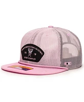 Fan Ink Men's Pink Inter Miami Cf Beach Bum Snapback Hat