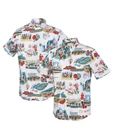 Reyn Spooner Men's White 151st Kentucky Derby Button-Up Shirt