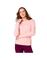 Free Country Women's Cloud Knit Crew Neck Top