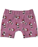 Disney Baby Girls 2-Pc. Minnie One-of-a-Kind Sweatshirt & Shorts Set