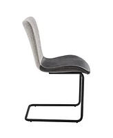 Pair of Metro Mix Cantilever Chairs for Contemporary Dining Room Seating