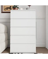 5 Drawer Dresser Modern Chest for Bedroom and Living Room