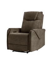 Miguel Modern Power Recliner with Dual-Layered Headrest and Layers Cushioning