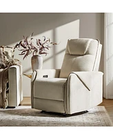 Miguel Modern Power Recliner with Dual-Layered Headrest and Layers Cushioning