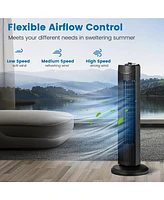 Fan task 35W 28 Inch Quiet Bladeless Oscillating Tower
