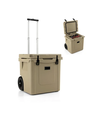 45 Quart Cooler Towable Ice Chest