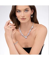 Anna Zuckerman Kennedy Oval Crystalline Ring
