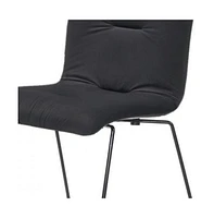 Set of 2 Velvet Dining Chairs for Kitchen Table or Dining Room Seating