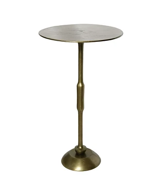 Iron Round End Table for Living Room or Bedroom Decor