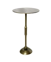 Iron Round End Table for Living Room or Bedroom Decor