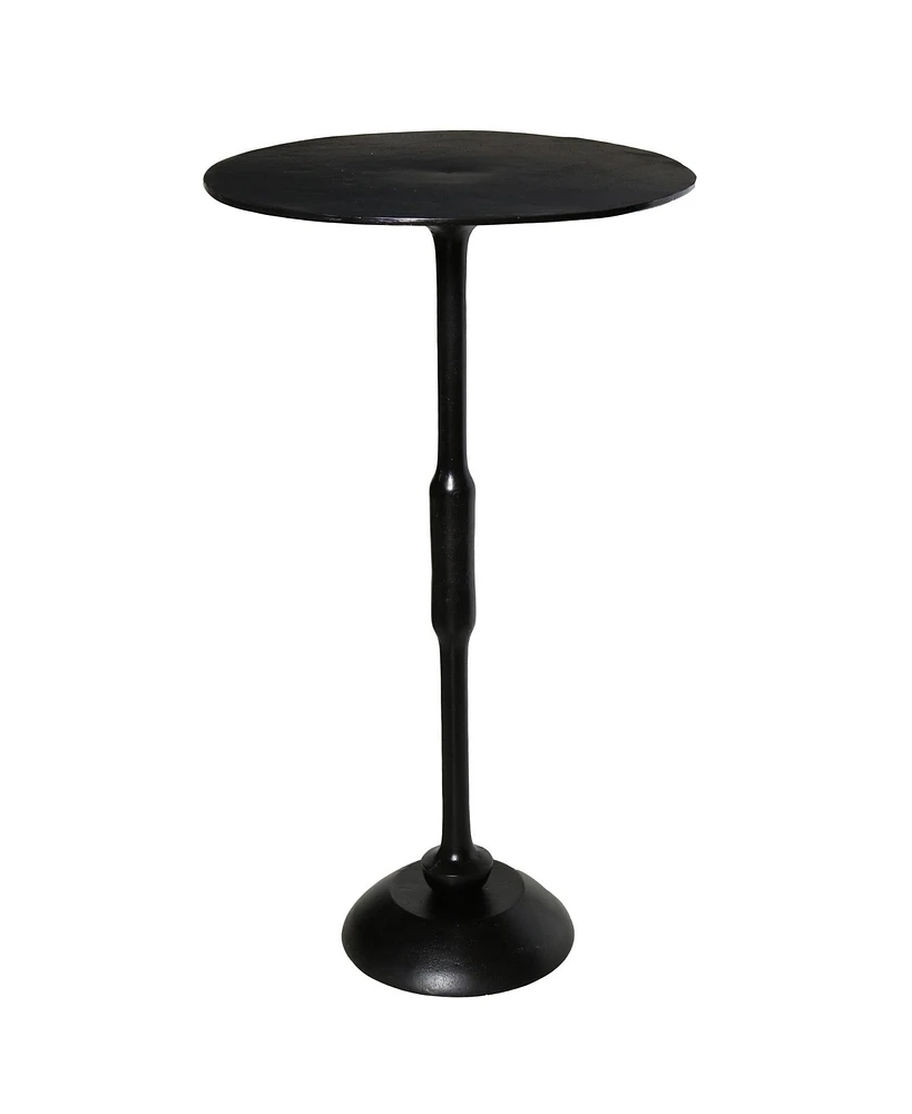 Iron Round End Table for Living Room or Bedroom Decor