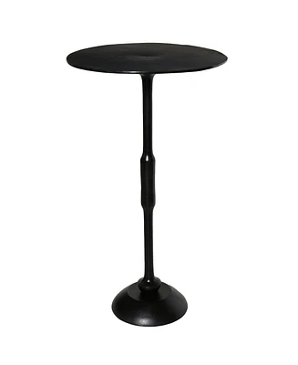 Iron Round End Table for Living Room or Bedroom Decor