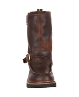 Georgia Boot Men's Side Zip Waterproof Work Wellington