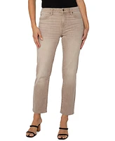 Liverpool Los Angeles Women's Liv Mid Rise Slim-Leg Ankle Jeans