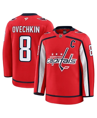 Fanatics Men's Alexander Ovechkin Red Washington Capitals Home Premium Jersey