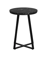 Small Round End Table – Compact Design for Tight Spaces