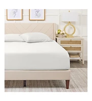 Cosy House Collection 100% Bamboo Viscose - Fitted Sheet - Cooling, Breathable