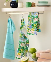 kate spade new york Spring Garden Cotton Kitchen Towel Set, 17" x 28"
