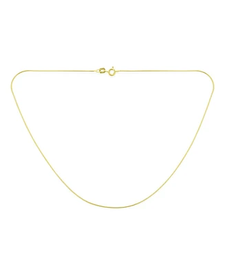Bling Jewelry Flexible 14K Gold Plated Sterling Silver Snake Chain Necklace