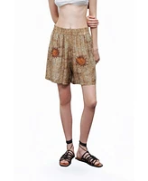 Nocturne Women's Patterned Mini Shorts