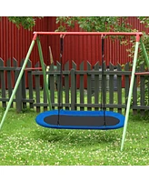 60 Inch Saucer Surf Outdoor Adjustable Swing Set